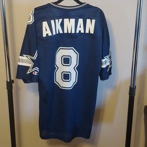 Champion Dallas Cowboys Troy Aikman Jersey, L